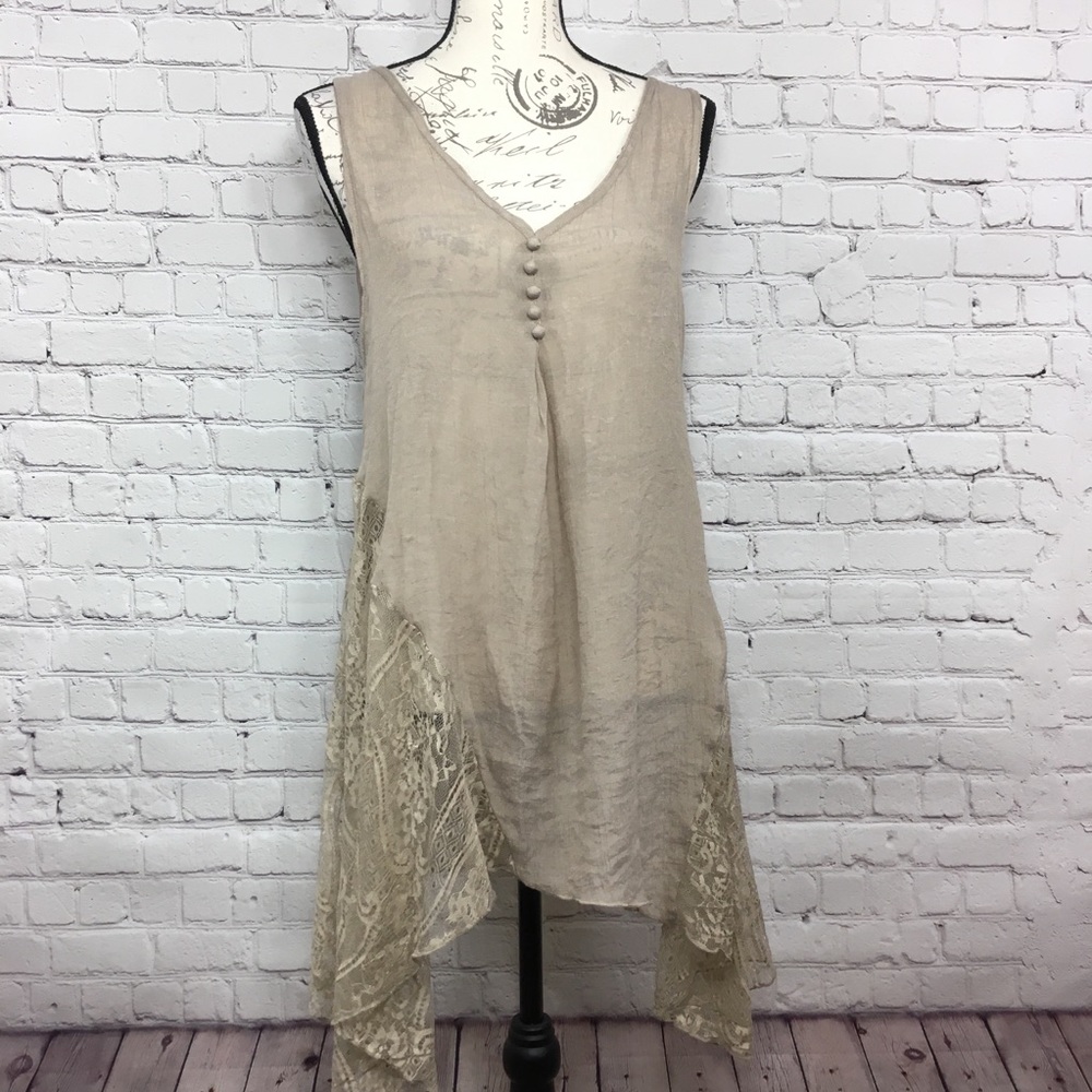 Womens Pretty Angel Tank Top Blouse Small